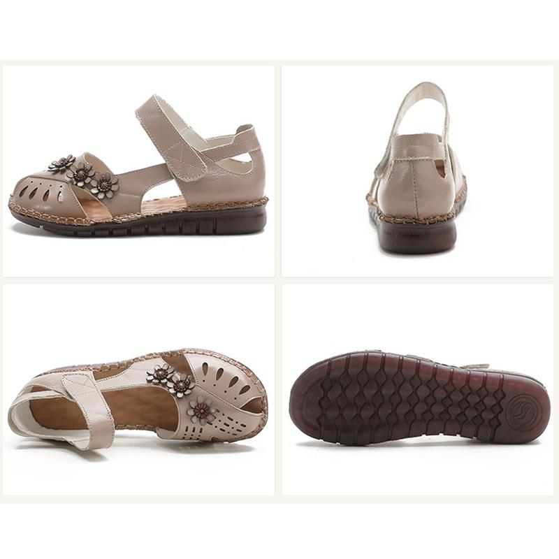 Sommer Neue Retro Frauen Lederschuhe Slip auf flachen Schuhen weiche Sohle Vintage Schuhe Frau Wohnungen neue Loafers