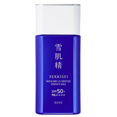 Protector solar para el cuidado de la piel con leche de esencia UV de 60 g, resistente al agua, para rostro y cuerpo.