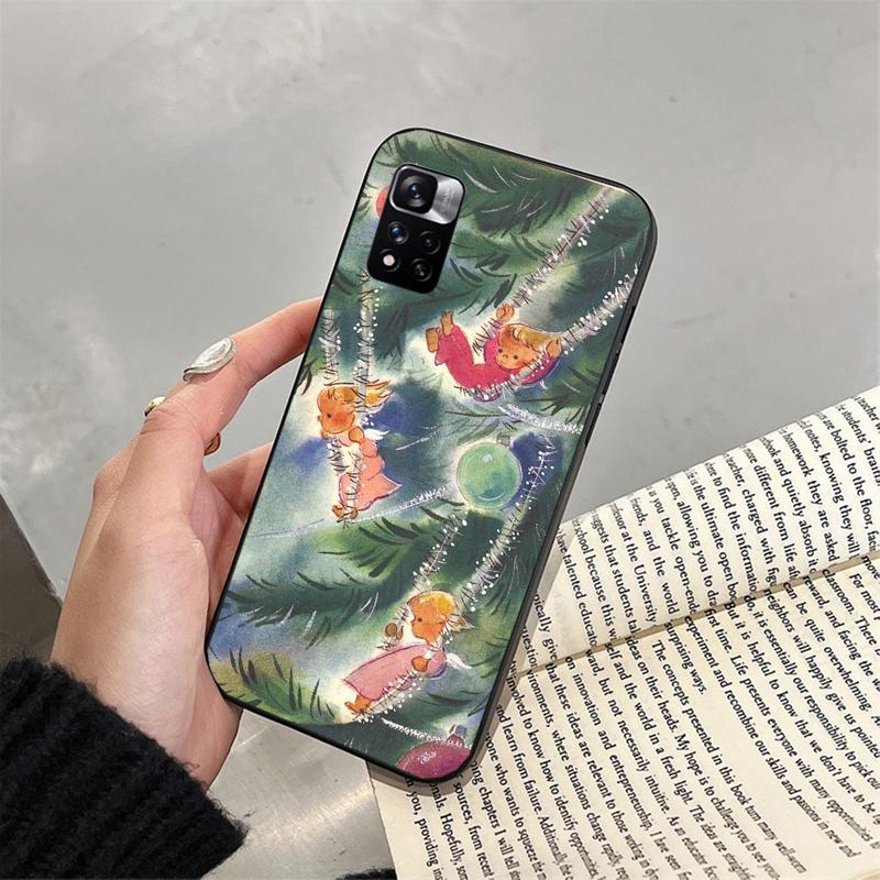 Christmas Art Phone Case For Xiaomi Redmi note 14 Pro 14 13 12 11 10 Pro 14S 12S 11S Redmi 14C 13C 10 Redmi 14C