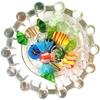 Glass Candys Sculptures Coloured for Home Party Wedding Christmas for Home Decoration