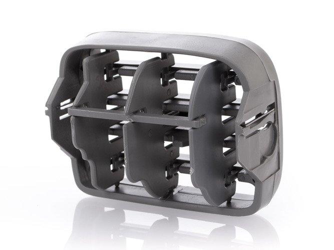 Renault Clio II 98-01 center console air vent GRAY left