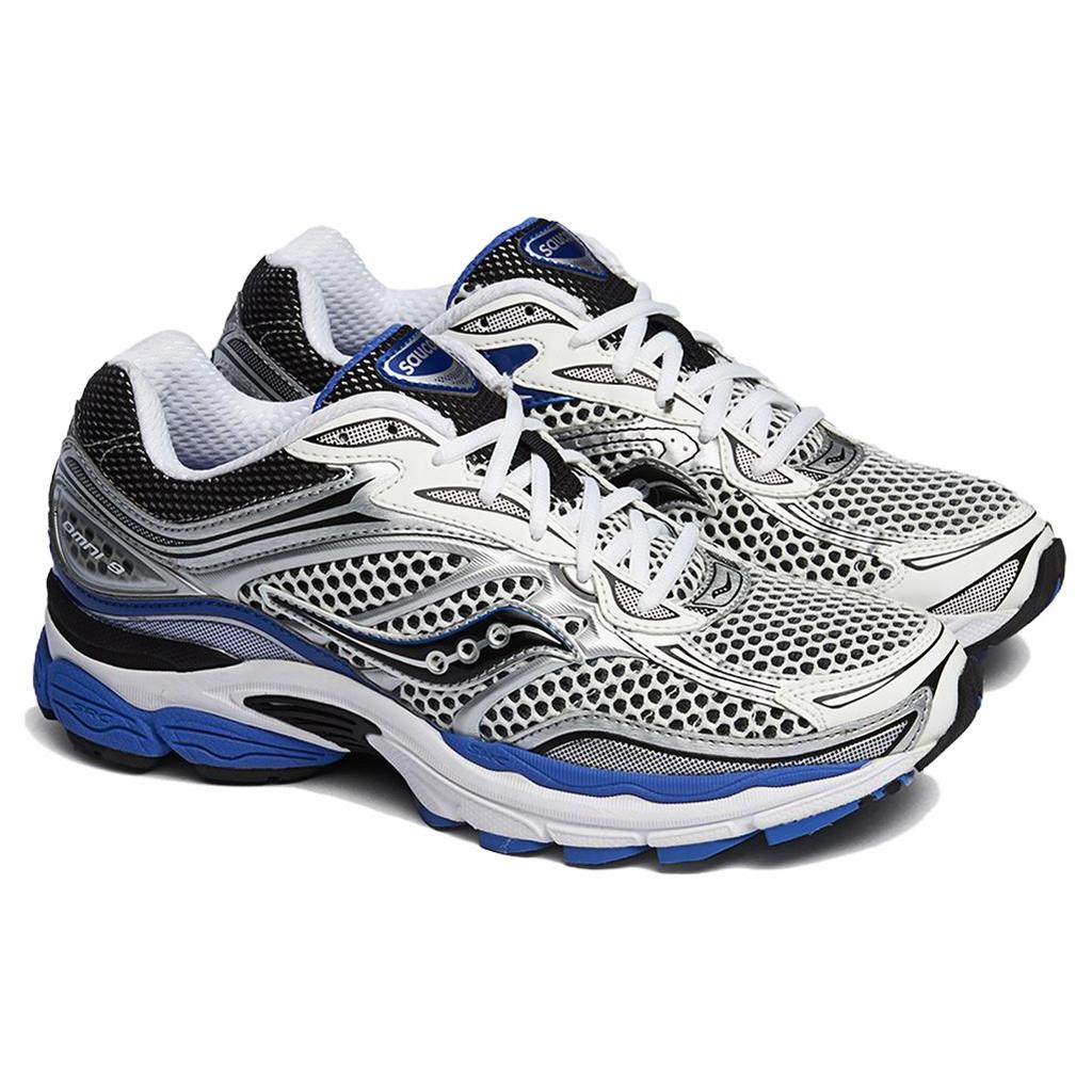 New Saucony ProGrid Omni 9 Og White Silver Blue S70739-2