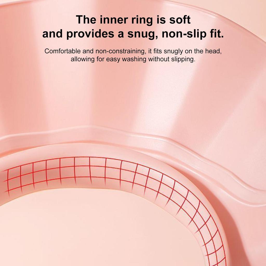 Shower Visor for Kids, Soft Adjustable Shampoo Shower Protection Hat Baby Hair Wash Hat for Toddler Adults Children Boys Girls