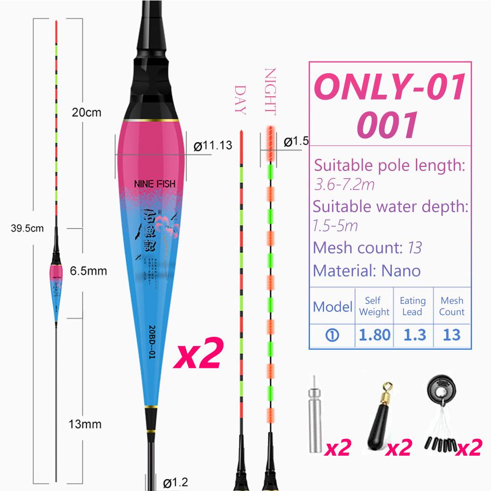 2/4 Stück intelligente nanoelektronische Fischschwimmer, hochempfindliches Wasser, schattenloses Nachtlichtschwimmer, LED-Farbwechsel, automatischer elektronischer Nachtschwimmer