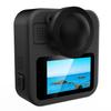 Měkká silikonová krytka objektivu pro GoPro Max 2 Černá Ochranný kryt objektivu Odolný proti pádu a prachu pro příslušenství kamery GoPro Max 2