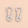 2/5Pcs Stainless Steel Keychain Carabiner Buckle Outdoor Camping Spring Snap Hooks Dog Chain Key Chain Tool Clips Accessories