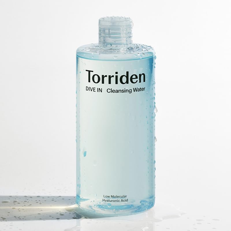Torriden Dive-In Cleansing Water 400ml [Official/Authentic Product] Moisturizing Makeup Remover Cleansing Emulsion Hyaluronic Acid Pore Cleanser Refre