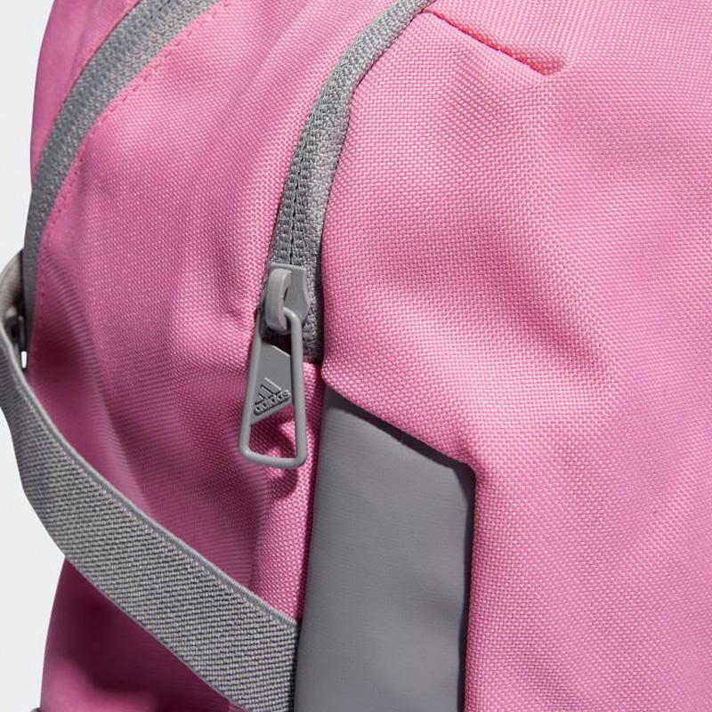 Adidas Recycled Polyester Backpack Regular Women's Bliss Pink & Pure Gray & White Adidas HM9304