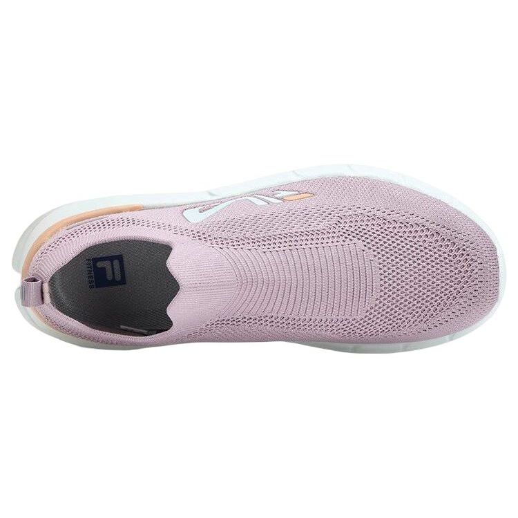 FILA Sock Fabric TPU Comfortable Durable Low-Top Training Shoes Women sneaker Pink A12W321307FVD
