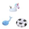 Pvc Inflatable Water Toy Red Crab Cup Holder Floating Drink Coaster For Pool Parties