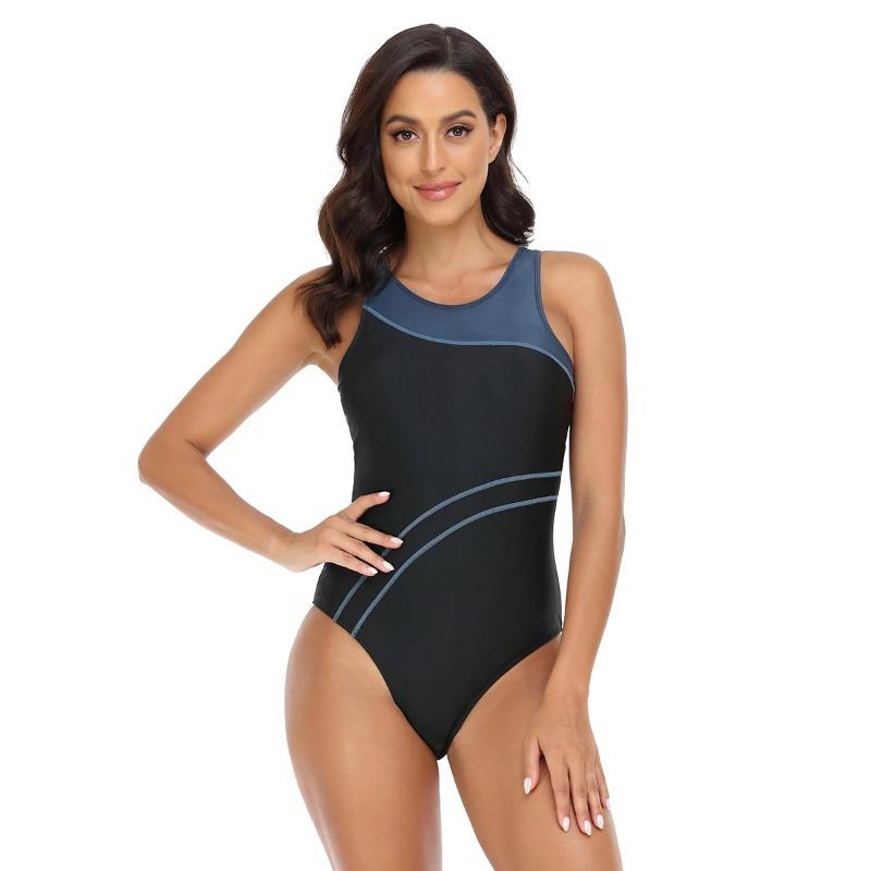 2025 Sports One Piece Swimsuit Women Swimwear Professional Sport Bathing Suit Surfing Swimsuits Swimming Suit Backless Bikini