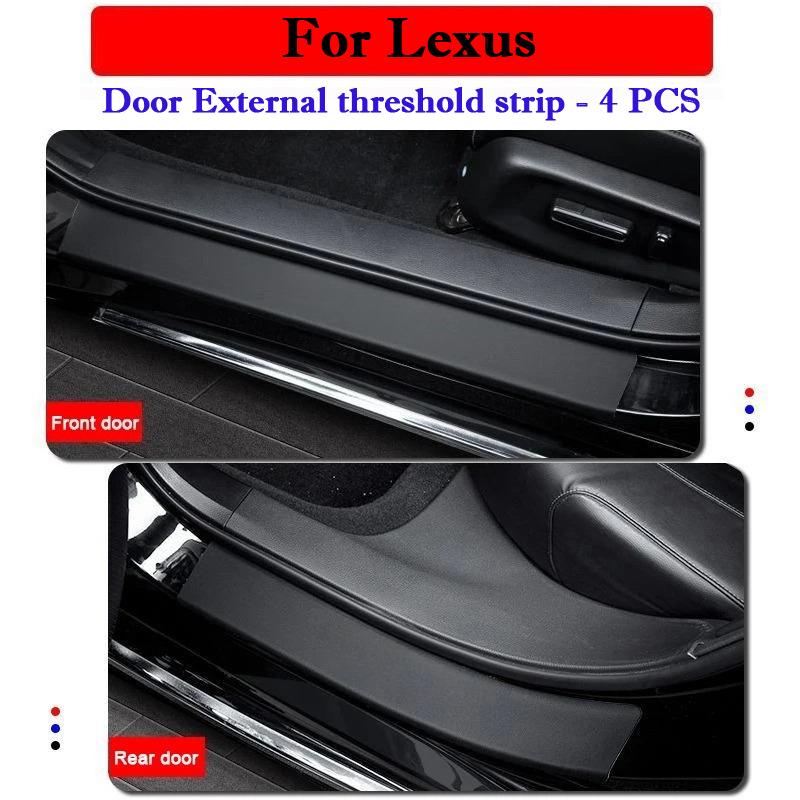 For Lexus NX RX ES200 ES300h Car Threshold Strip Door Trunk Protective Sticker Auto Interior Anti Dirty Scratch Resistant Film