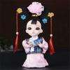 Chinese Opera Character Decoration Silk Doll Peking Opera Mask Doll Chinese Handmade Decorative Gifts Shop decoration Doll
