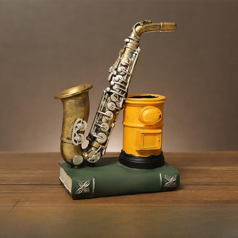 Desk Multifunctional Resin Organizer Vintage Book Design For Office Study Room