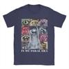 T-shirt Unisexe 'Dans Mon Époque Sauvage' Raccoon Animal Meme Drôle Hauts 100% Coton Nouveauté Manches Courtes Col Rond Idée Cadeau T-shirts