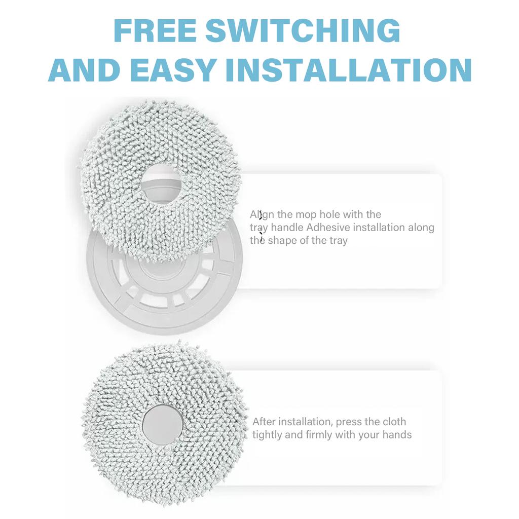 Robot Vacuum Mop Stent Holder For T30 Max Robotic Vacuum Spare Accessories Vacuum Part Home Appliance Floor Accessories