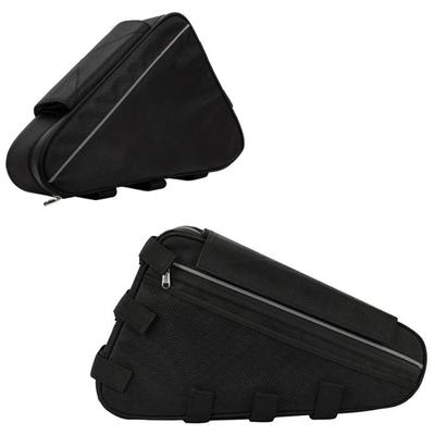 Triangle Shape Battery Carry Pouches For Bikes Reducing Wind Resistance And Enhancing Stability Using Nylon Materials