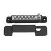 Power Distribution Terminal Block Busbar 12 Position Studs Distribution Block Bus Bar with Cover