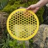 Floating Bee Island, Honeycomb Design Bee Drinking Platform, Safe Bee Float for Bees Butterflies Cup Garden Backyard Pollinators