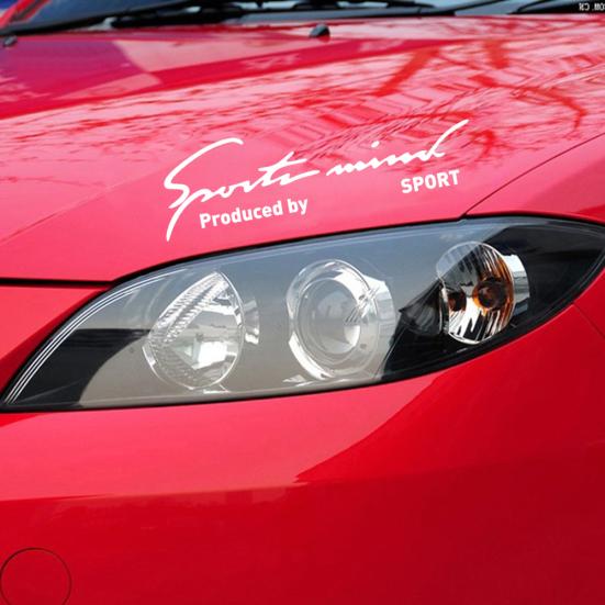 Jedinečná samolepka na dopisní auto SUV samolepicí samolepka Reflexní PET dekorace