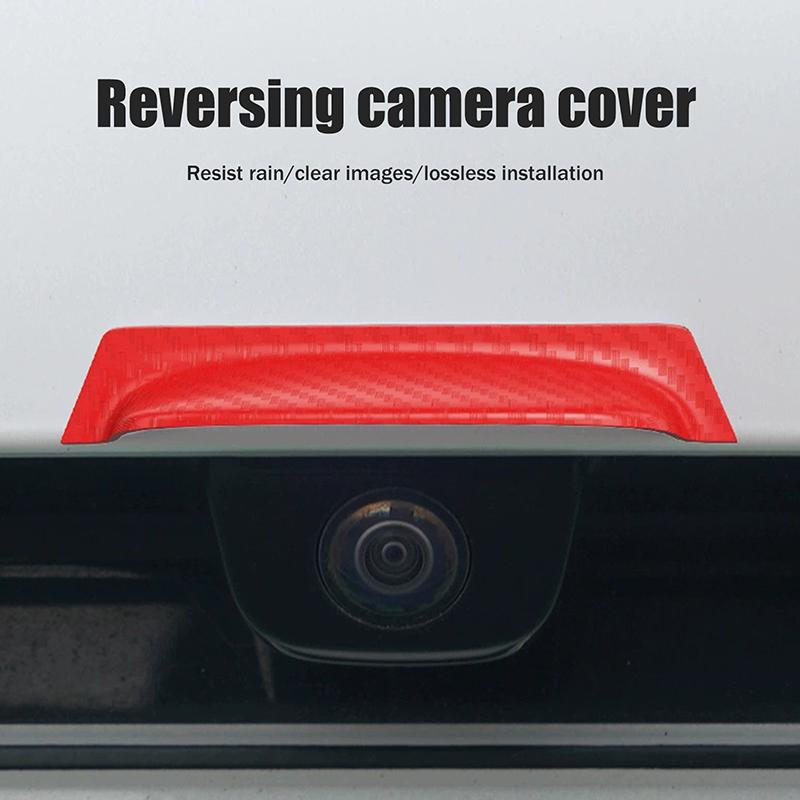 2Pcs Car Rear Camera Rain Cover Automobile Rear Camera Rain Shield Waterproof Protection Protector Car Accessories For Daily Dri
