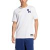 adidas Originale Vrct FW24 Real Madrid Rundhalsstrick Bequemes Kurzarm-T-Shirt Herren Tops Weiß JL6116