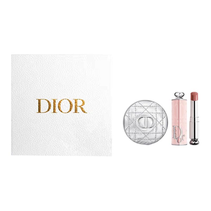 

DIOR Lipstick Two-piece set: Rich Satin Cushion #1N + Charming Lipstick #428 срібний