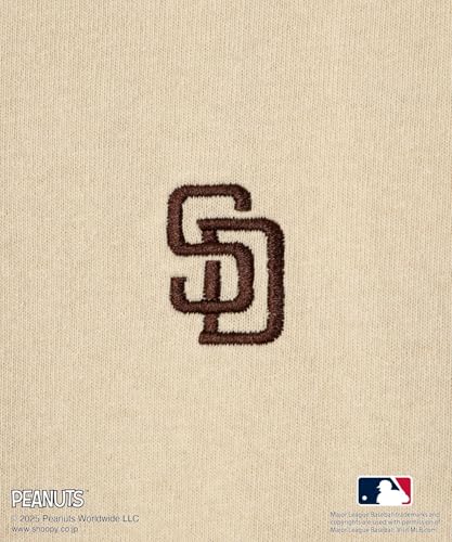 ROPE PICNIC [MLB x PEANUTS] Assorted Long Tee Women's GDM55960 Beige (27) F