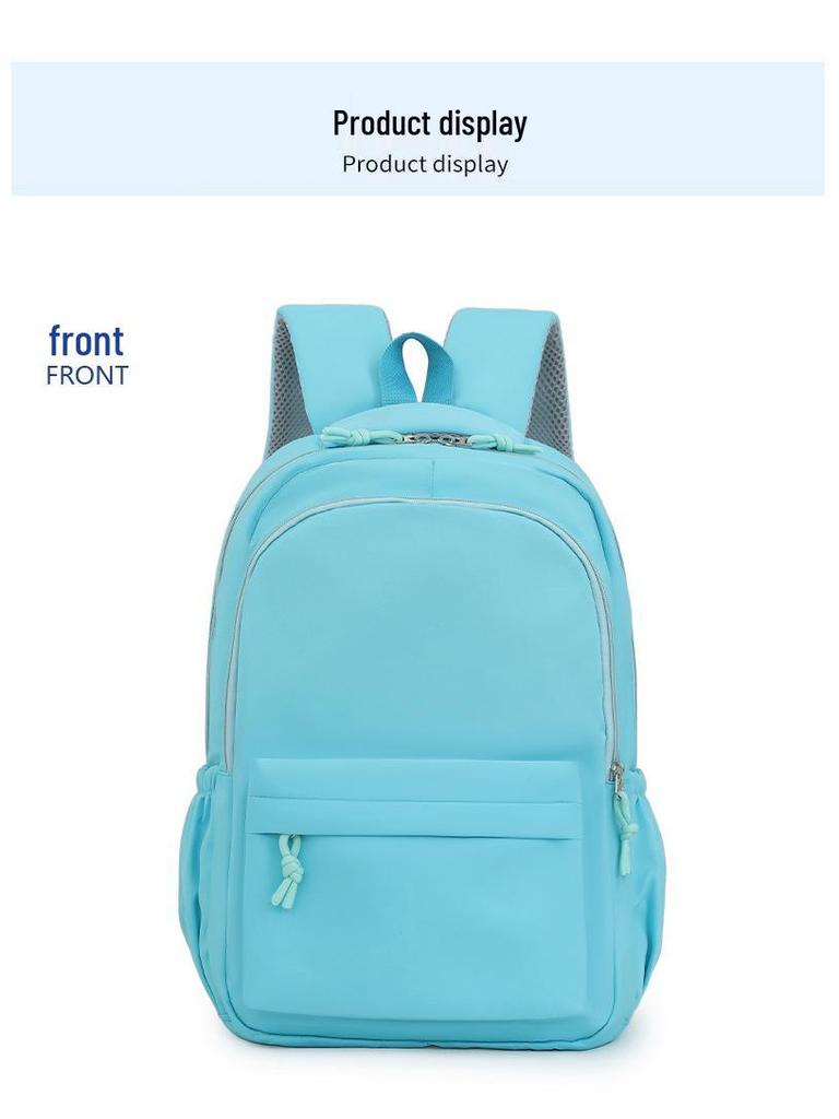 Lightweight Custom Backpack for Students: Elementary to High School, Large Capacity & Casual Design