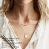 EMANCO Stainless Steel Twisted Chain Necklace Multilayer Gold Color Paper Clip Chain Square Chain Necklace Women Jewelry Choker