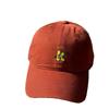 Koreanischer Stil Frühling und Sommer Weiches Oberteil Buchstabendruck K Bestickte Baseballkappe für Herren, Trendiger Outdoor-Sport Sonnenschutz, Gesichtsformend Lässig