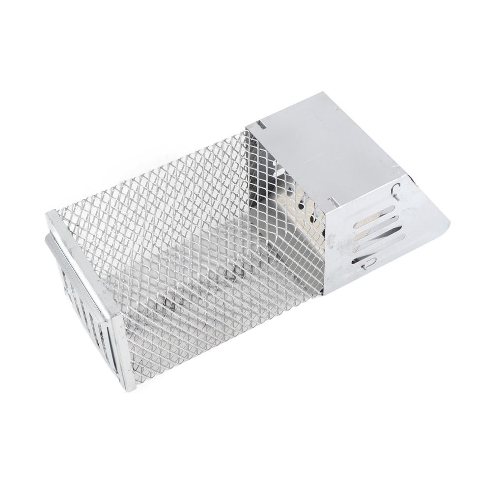 Mice Catch Cage Single Door Auto Door Lock Humane Mouse Trap for Indoor Shopping Mall Restaurant
