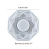 Resin Candle Holder Silicone Moulds Tealight Resin Mold Lotus Candlestick Epoxy Casting Mould for DIY Jewelry Box