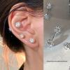 Super Sparkly Zircon High-End Versatile Earrings: Luxury, Influencer-Approved, Piercing-Friendly Studs