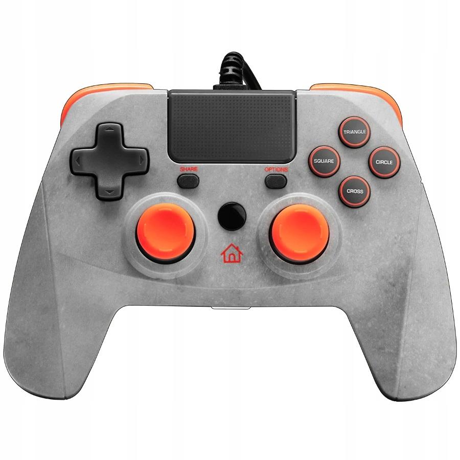 SNAKEBYTE GAME:PAD 4 S ROCK (GRAY ORANGE)