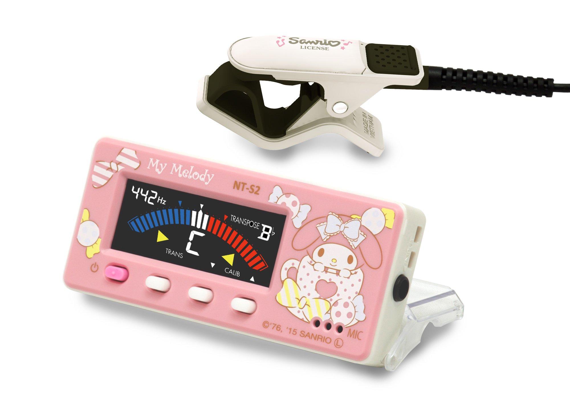 

Хроматический тюнер Контактный микрофон Sanrio Characters Nonaka Collection + [My Melody] NT-S2 розовый