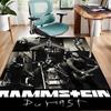 1pc Rammstein3 Design Area Rug - Non-Slip, Soft & Cozy Floor Mat for Living Room, Bedroom, Office - Indoor/Outdoor Decorative Carpet
