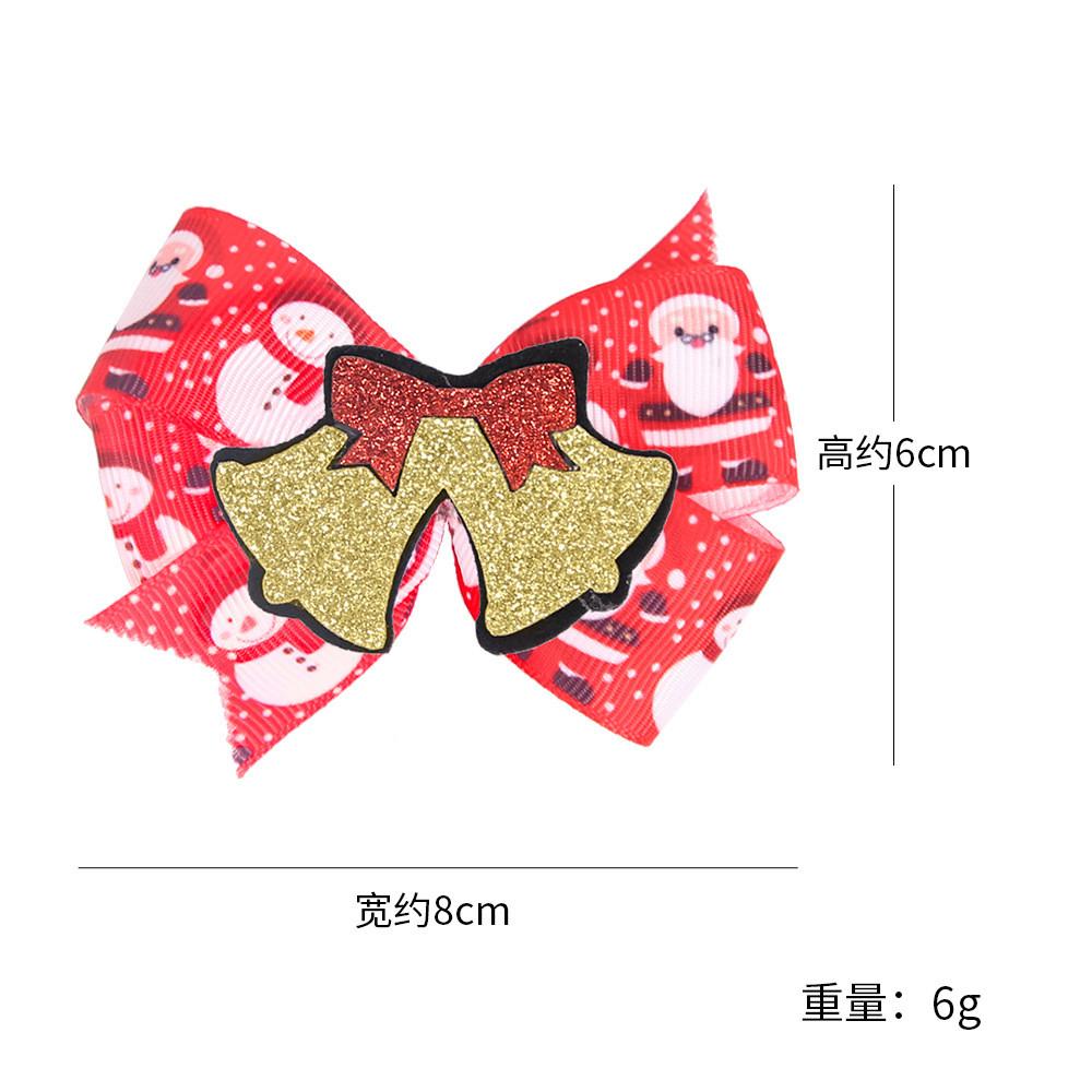 Adorable Hair Christmas Clips For Girls Featuring Sparkling Reindeer Antlers And Cheerful Designs