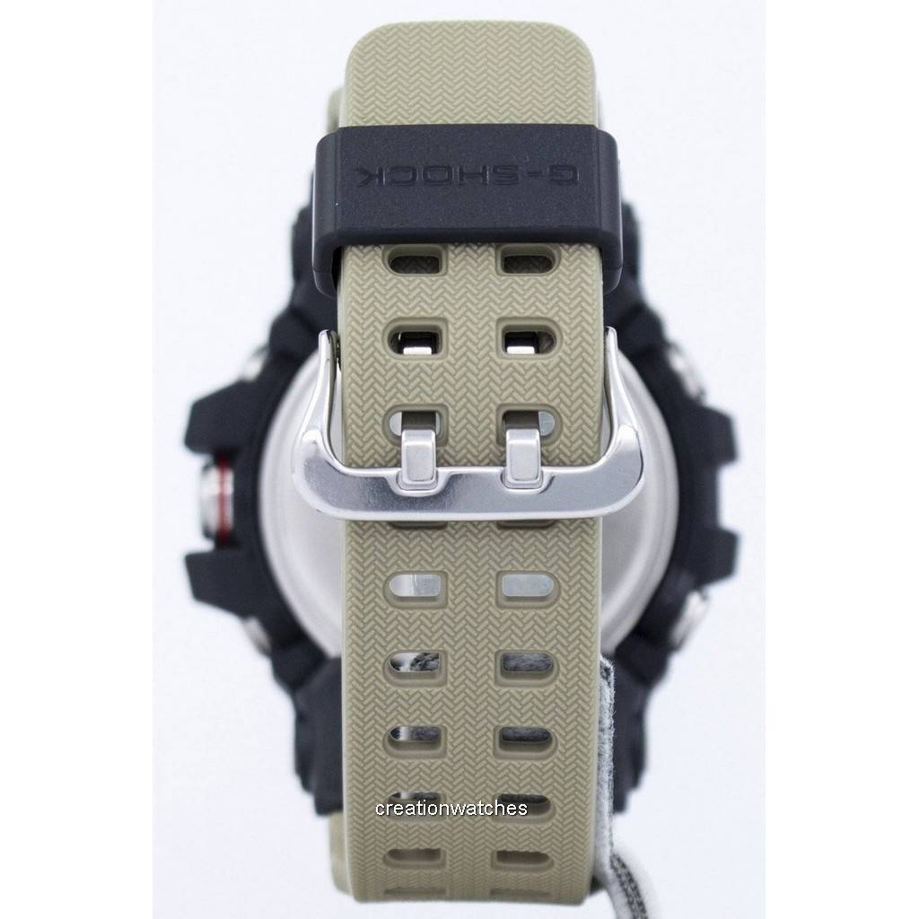 Casio Montre homme G-Shock Mudmaster GG-1000-1A5 (analogique et numérique) à double capteur