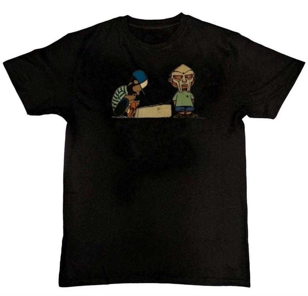 J DILLA! With Mf Doom! QVintage Graphic Print Mens T-Shirt S M L XL 2 3 4 XL L