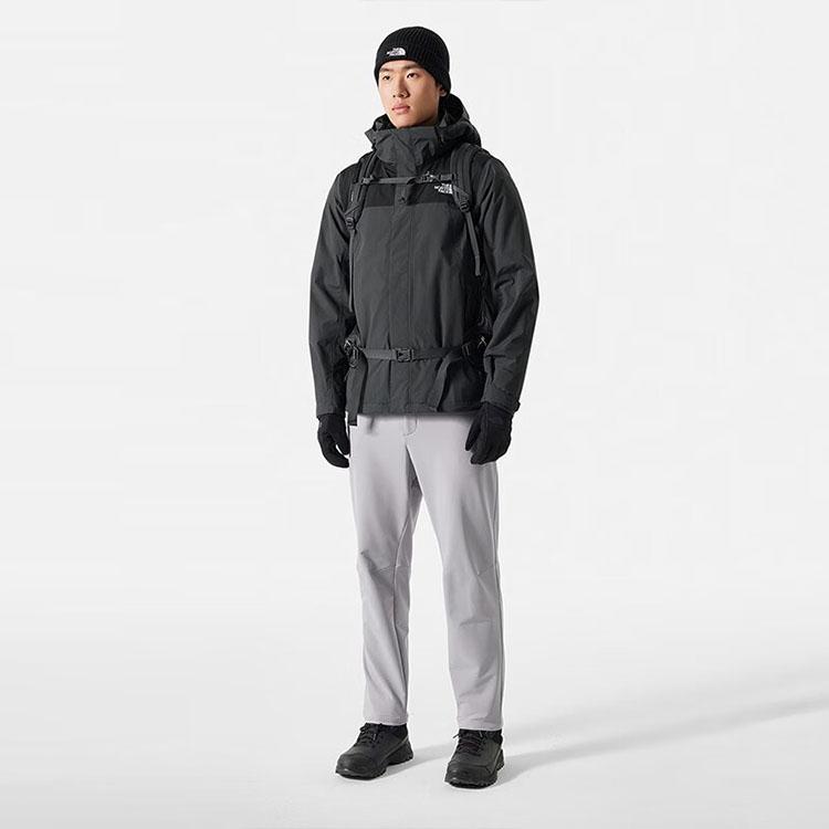 THE NORTH FACE Outdoor Hiking Waterproof And Windproof Goose Down Windbreaker Jacket Men's Dark Gray NF0A892A-0C5