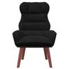 Armchair Black 69 X 74 X 93 Cm Velvet