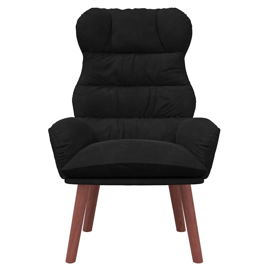 Armchair Black 69 X 74 X 93 Cm Velvet