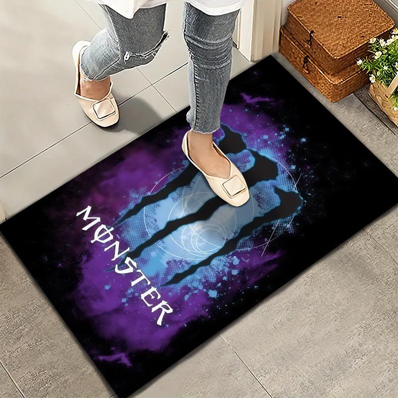 Monster Energy Carpet Rug for Living Room Bedroom Home Sofa Decoration,Kids play Nonslip Floor Mat