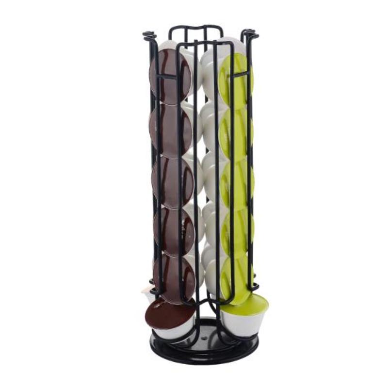 Soporte para cápsulas de café Nespresso Vertuoline, giratorio 360 grados, gran capacidad