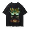 2025 Summer Ghost B.C Band Metal Commemorative T-shirt Papa Swedish Hard  Men's and Women's Short-sleeved Shirts