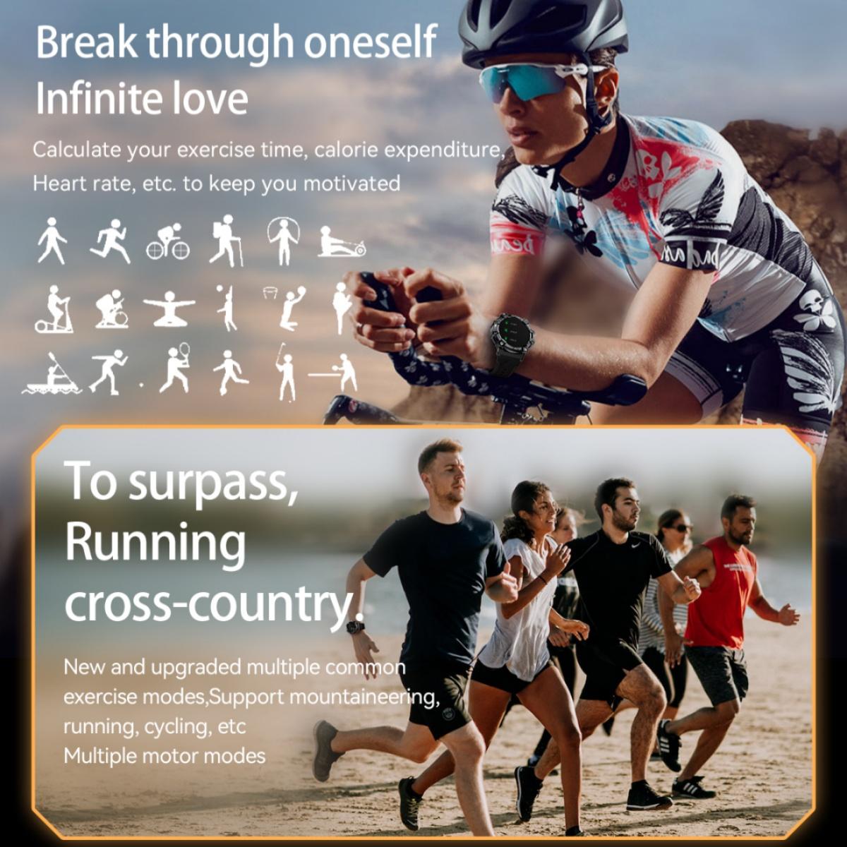 Rainbuvvy PG666 водонепроницаемые смарт-часы 1 — фото 13