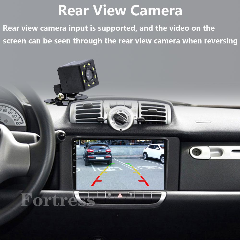 For Mercedes Benz Smart Fortwo 2006 - 2015 Android Car Radio Multimedia Player Carplay Navigation GPS Touch Screen Auto Stereo