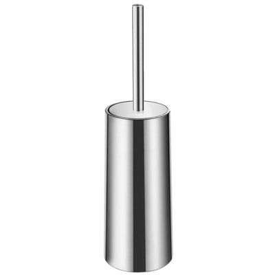 Rubonarie Toilet Brush, Silver, Stylish, Toilet Shelf Cleaning Supplies, Toilet Cleaning Brush, Toilet Cleaning Supplies, Toilet Cleaning (Silver)