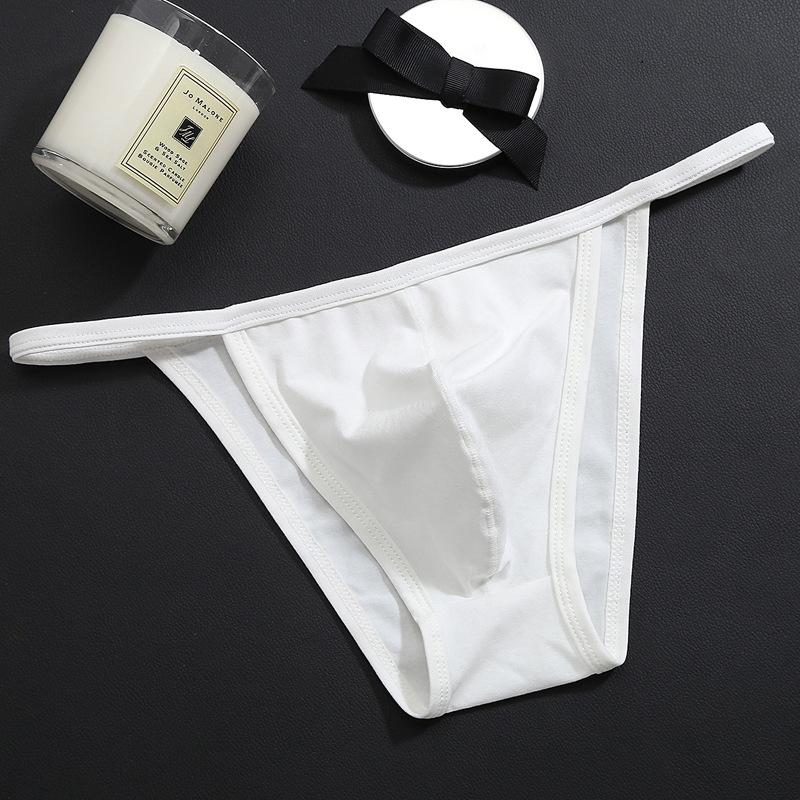 Men's Sexy Underwear Thong Cotton Men's Thong Low Waist Underwear